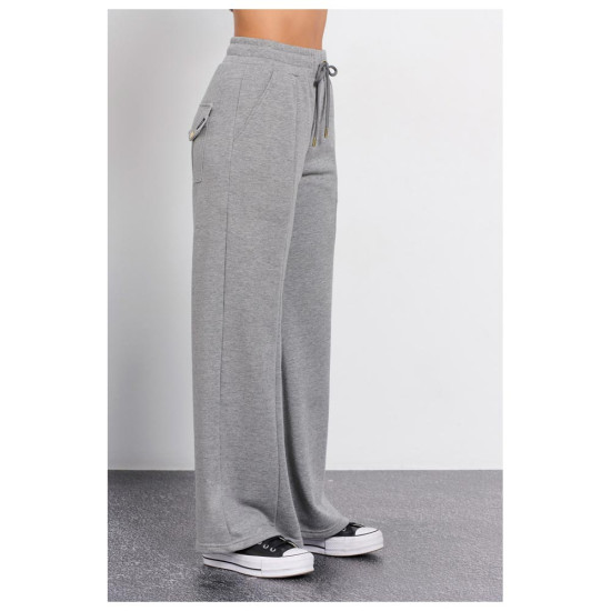 Bodytalk Γυναικείο παντελόνι φόρμας High-Waisted Loose Pants